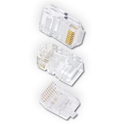 Ethereal 8-Pin Cat 5 RJ45 Crimp Connector (50 pk)