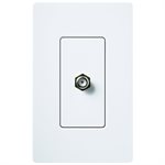 Lutron Claro Cable Jack (white)