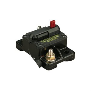 Install Bay 50 Amps Circuit Breaker Manual Reset (single)