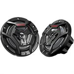 JVC 6.5" Marine 2-Way Coaxial 4-Ohm 150W Speakers (black) (pair)