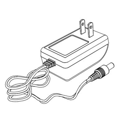 Lutron Shades 1 Output, 12v Plug-in Power Supply