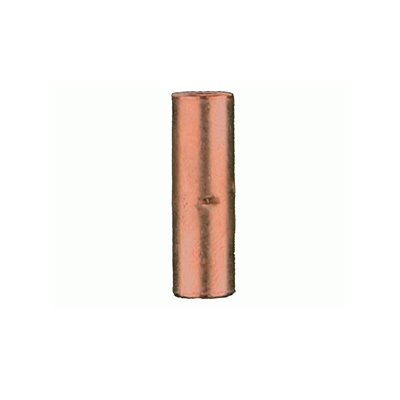 Install Bay Copper Uninsulated Butt Connector 8 Gauge, 25pk