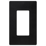 Lutron 1-Gang Wall Plate (black)