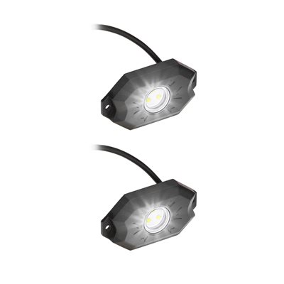 Daytona Lights White Rock Lights - 2 pack