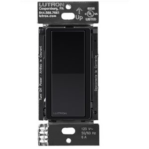 Lutron Caseta Claro Diva Smart Switch Accessory (black)