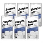 Energizer 3V Miniature Lithium Coin Battery, 6-Pack