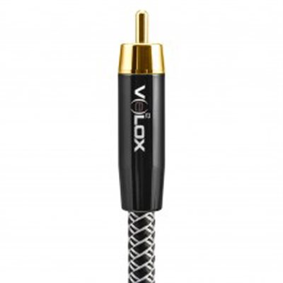 Velox 1 Meter Premium Stereo RCA Cable