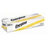 Energizer Industrial 9V Alkaline Battery, 12-Pack