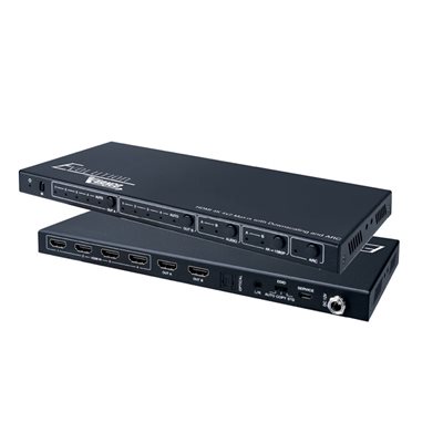 Vanco HDMI 4K 4x2 Matrix with Downscaling and ARC HDR HDCP 2