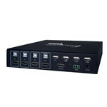 Vanco HDMI 4K 4x1 Multiview Selector Switch and KVM USB Cont