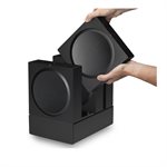 Flexson Dock for 4 Sonos Amps (black)