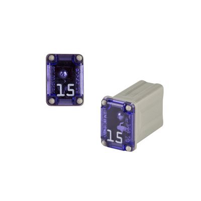 Install Bay 15 Amps Micro Female Time Delay Fuse (single)