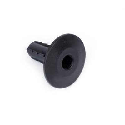 ASKA Single RG6 Feed-Thru Bushings (black, 100 pk)