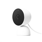 Nest Google Cam, Indoor, Wired, 2nd Generation (Snow)