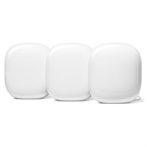 Google Nest 6E Wifi Pro 3-pk (Snow)