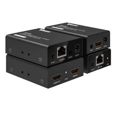 Vanco HDMI Over Single Cat 5e / Cat 6 Extender with IR Control