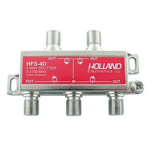 Holland Electronics 4-Way Diode Steered Splitter