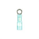 Install Bay 16-14 ga #10 Ring Terminal (blue, 100 pk)