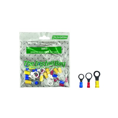 Install Bay 5 / 16" & 3 / 5" Assort Ring Term (retail pkg, 24pk)