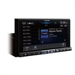 Alpine 7" Double DIN Head Unit Digital Multimedia Reciever W  /  Apple CarPlay & Android Auto