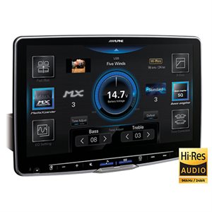 Alpine 11" Alpine Halo11 Floating Style Head Unit