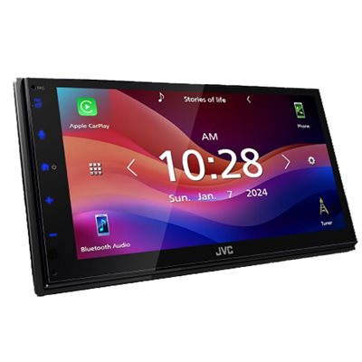 JVC 6.8" Digital multimedia receiver, 1DIN Short Chassis