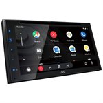 JVC 6.8" DDIN CD / DVD Wired CarPlay / Android Auto