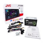 JVC 6.8" DDIN CD / DVD w / Wireless Apple CarPlay  /  Android Auto