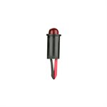 Install Bay 12V Steady LED Housing (red / black, 10 pk)