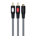 Ethereal MHX Series 1 Female / 2 Male Audio Y-Cable