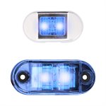 Metra Marine Accent 9 Light Kit - Blue LED, - Plastic Bezel