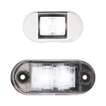 Metra Marine Accent 9 Light Kit - White LED, - Plastic Bezel