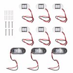 Metra Marine Accent 9 Light Kit - White LED, - Plastic Bezel