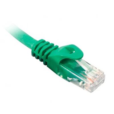 Quest 1' Cat 6 Patch Cable Booted (green)