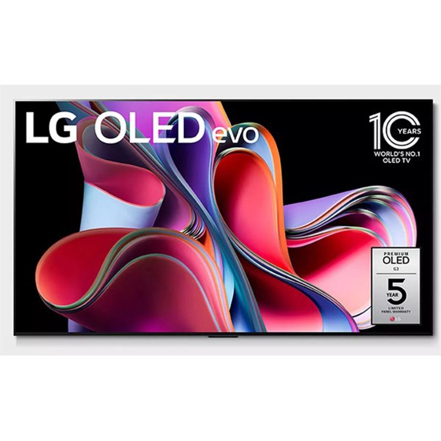 LG 77” 4K OLED G3 Evo Smart WebOS 23 TV 120Hz, HDR