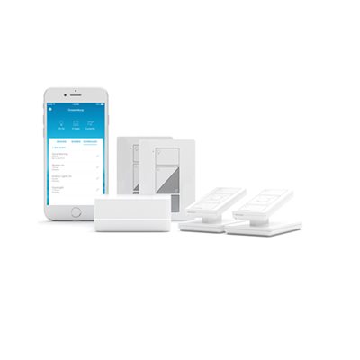 Lutron Caséta Wireless Smart Bridge Lamp Dimmer Starter Kit