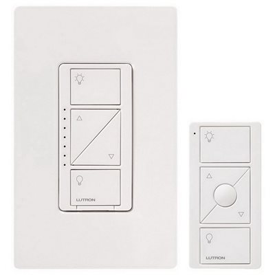 Lutron Caseta Wireless In-Wall Dimmer w / Pico RC Kit (white)