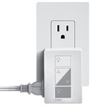 Lutron Caseta Wireless 300W / 100W Plug-In Lamp Dimmer (white)