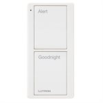 Lutron Pico 2-Button Bedside Scene Keypad (white)