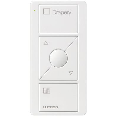 Lutron Pico Wireless 3-Button On / Off w /  Raise / Lower LED w /  Drapery text (White)