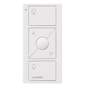 Lutron Pico Remote for Shade Control (snow white)