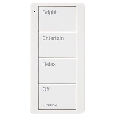 Lutron Pico 4-Button Any Room Scene Keypad (white)