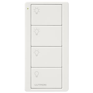 Lutron Pico 4-Button 3 Scene Light Control (white)