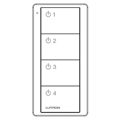 Lutron Radio RA2 Pico 4B 4 Group Toggle