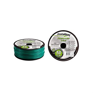 Install Bay 18 ga Primary Wire 500' Spool (green)