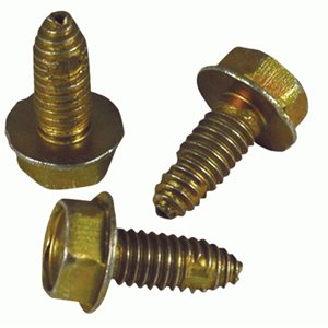 Install Bay Zinc Anodized Thread Cutting Bolts 5 / 16 in, 50PK