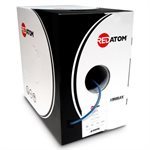 Red Atom Cat 6 550MHz Wire 1,000' Box (blue)(V2)