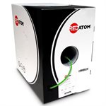 Red Atom Cat 6 550MHz Wire 1,000' Box (green)(V2)