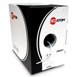 Red Atom Cat 6 550MHz Wire 1,000' Box (white)(V2)