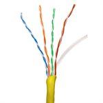 Red Atom Cat 6 550MHz Wire 1,000' Box (yellow)(V2)